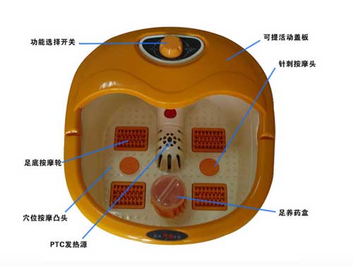 别忘了给你家的足浴盆做定时清洁保养工作