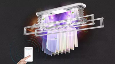 电动晾衣架的消菌杀毒功能终究是个鸡肋？