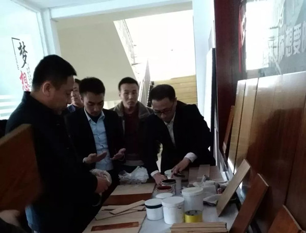 涂料品牌日记|兰州优秀家具企业赴巴德士成都工厂考察