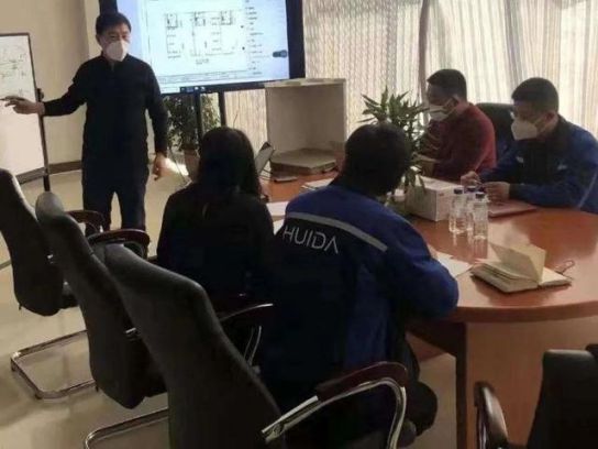 品牌活动|惠达瓷砖营销中心开展工程渠道开拓培训会