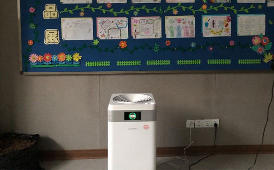 中标采购，福田学校再次认可欧朗德斯空气净化器
