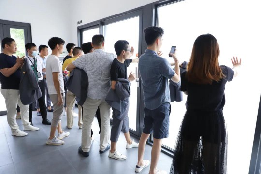 欧哲门窗总部迎来江门湛江设计力量协会设计师朋友到访
