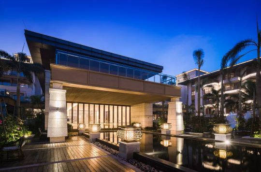 明众灯饰产品案例，海南文昌温德姆酒店