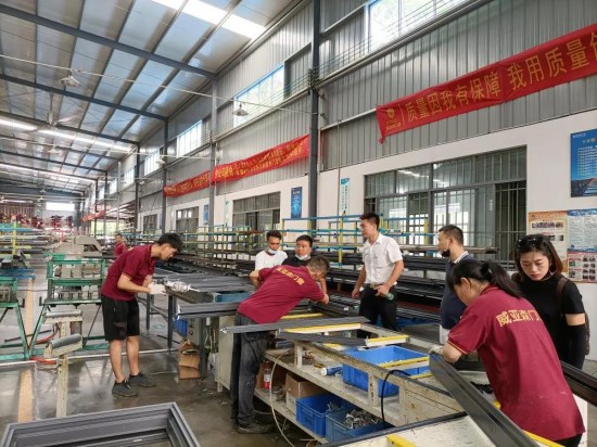 中国建博会|威亚森门窗诚邀新老合作伙伴参观生产基地