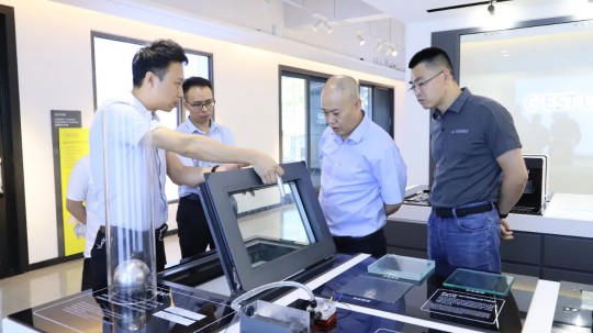 品牌大事|贵州省资源节约利用协会领导莅临亿合门窗考察调研