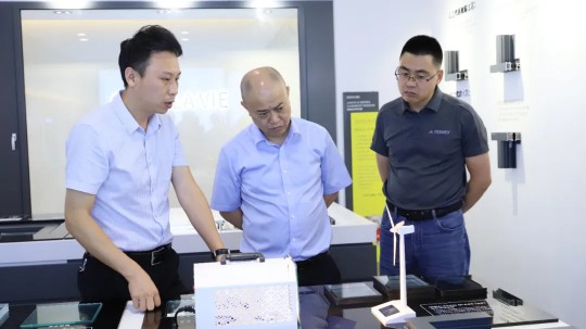 品牌大事|贵州省资源节约利用协会领导莅临亿合门窗考察调研