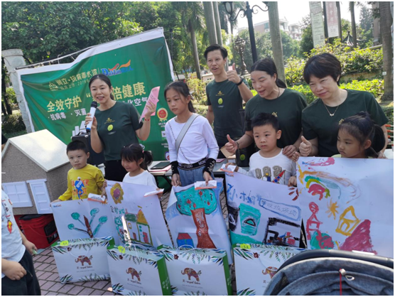 健康又好玩,润立抗病毒水漆涂鸦比赛火爆碧桂园社区